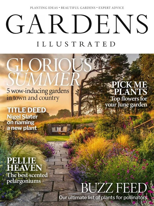 Cover image for Gardens Illustrated Magazine